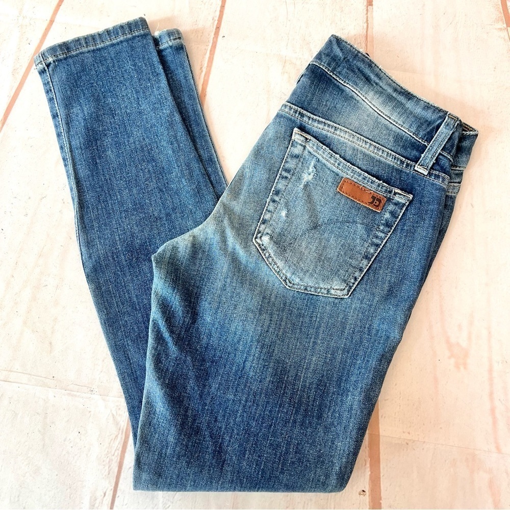 Joe’s Jeans Keagan Super Soft Destroyed Skinny Stretch Jeans 26 - Picture 12 of 14